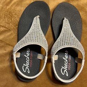 Sketchers bling sandals